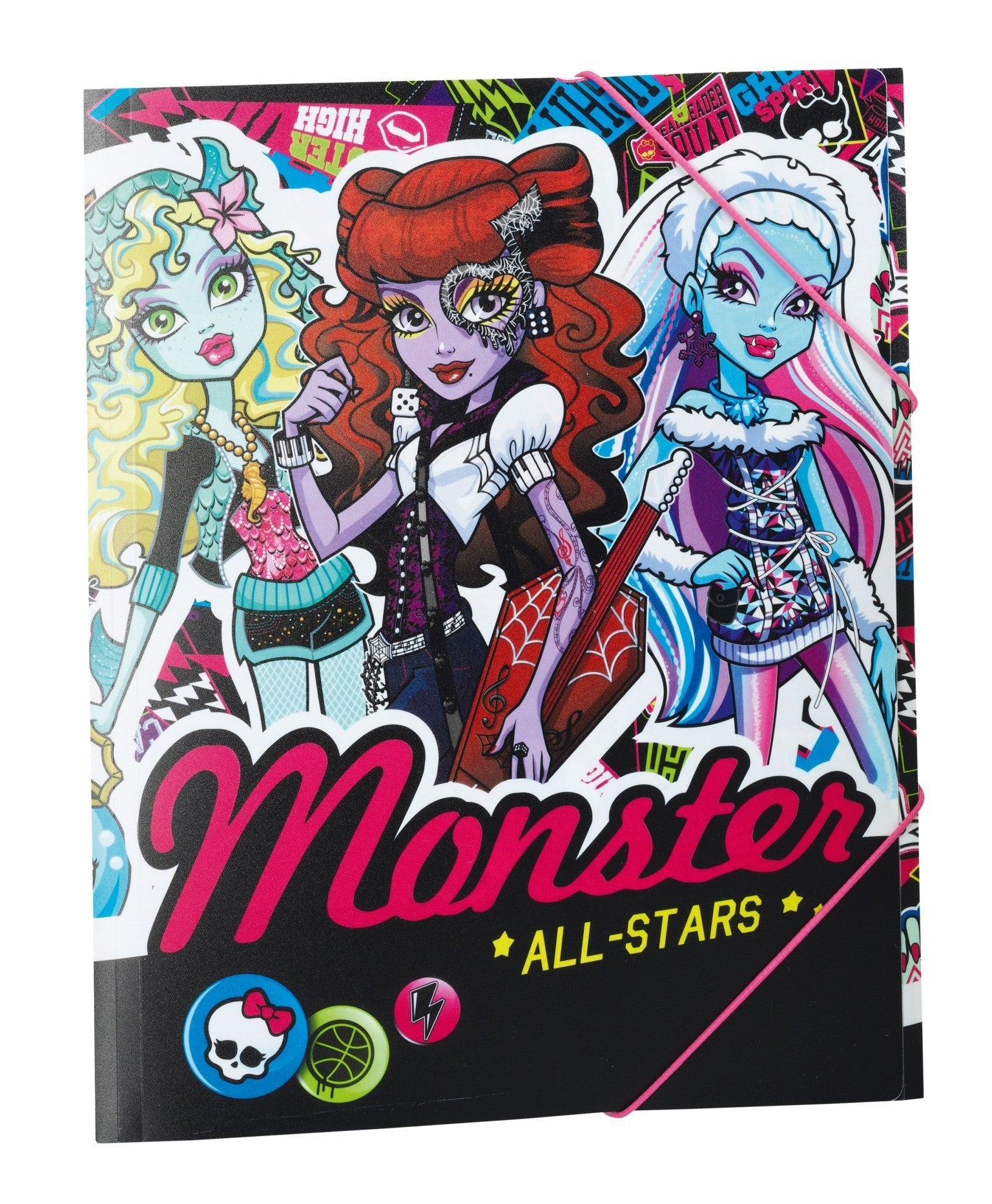 Mapa A4 Monster High All Stars