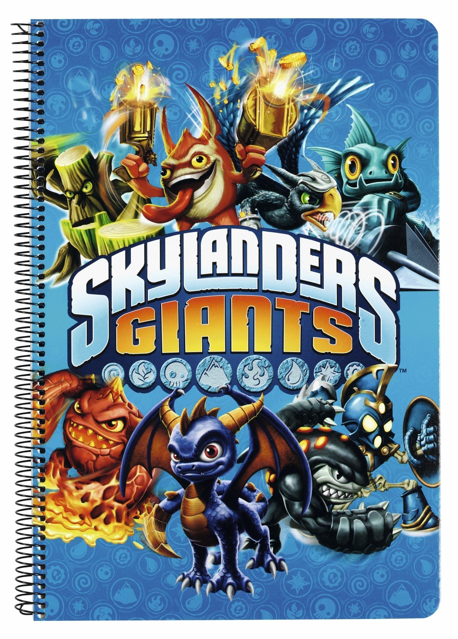 Caiet cu spira A4-80 de file colectia Skylanders