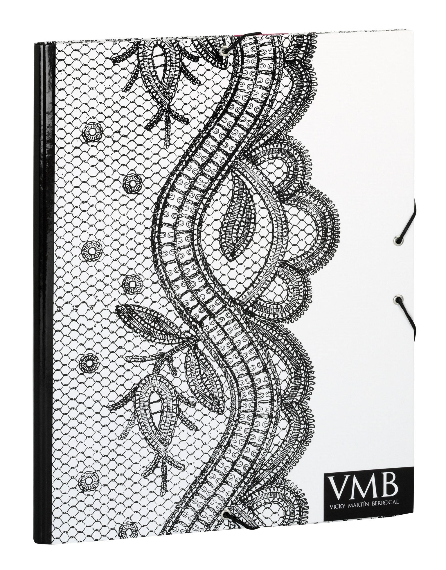 Mapa cu elastic A4 colectia Vicky Martin Berrocal (baroc)