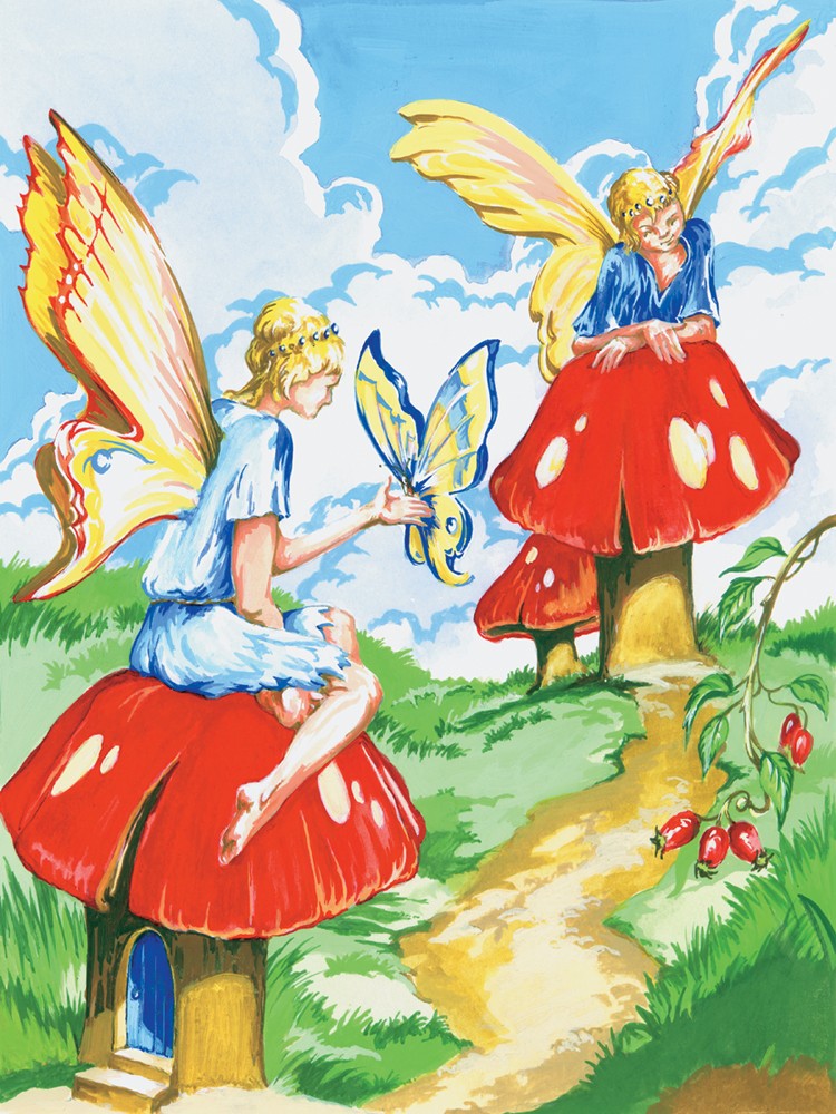 Prima mea pictura pe numere junior mica - Zane