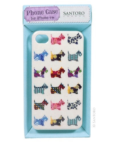 Husa rigida Eclectic pt iPhone 4/4s - Scottie Dogs