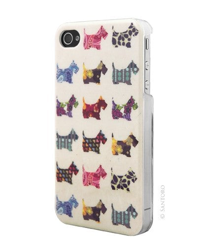 Husa rigida Eclectic pt iPhone 4/4s - Scottie Dogs