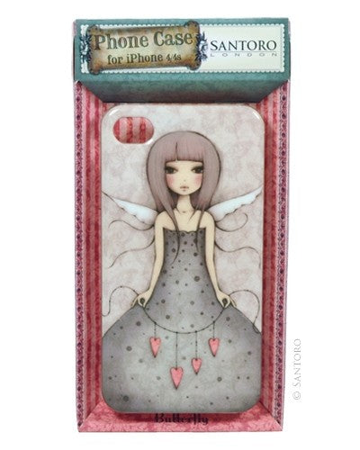 Husa rigida pt iPhone 4/4s - Mirabelle Butterfly