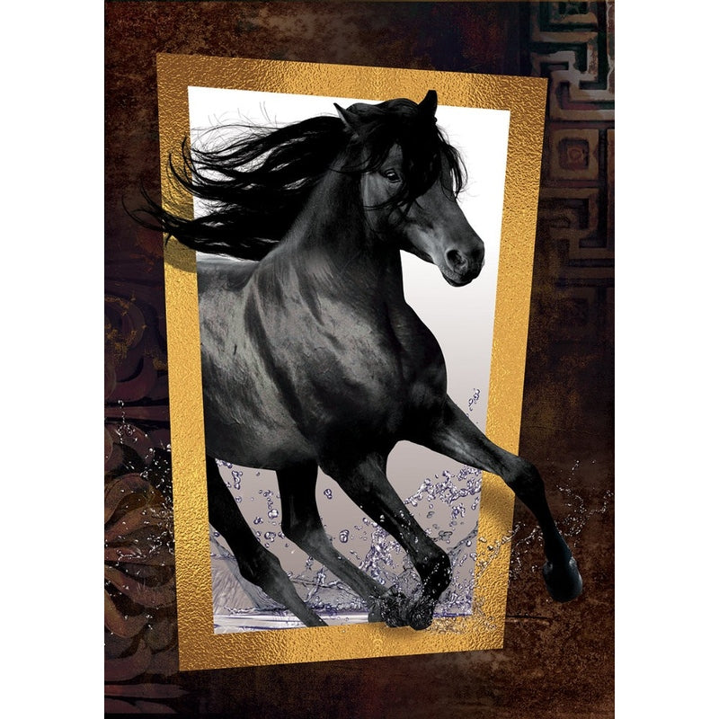 Puzzle 1000 piese Black Horse