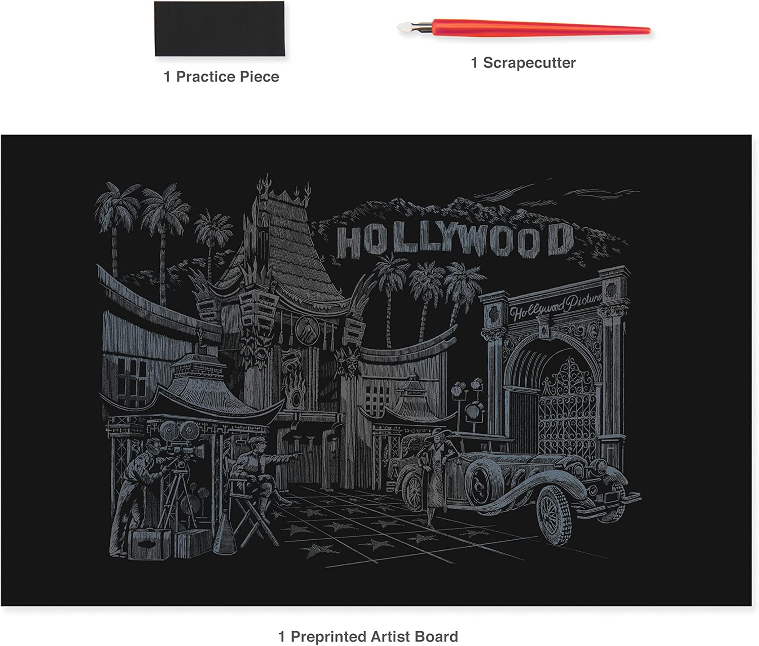 Set gravura Hollywood