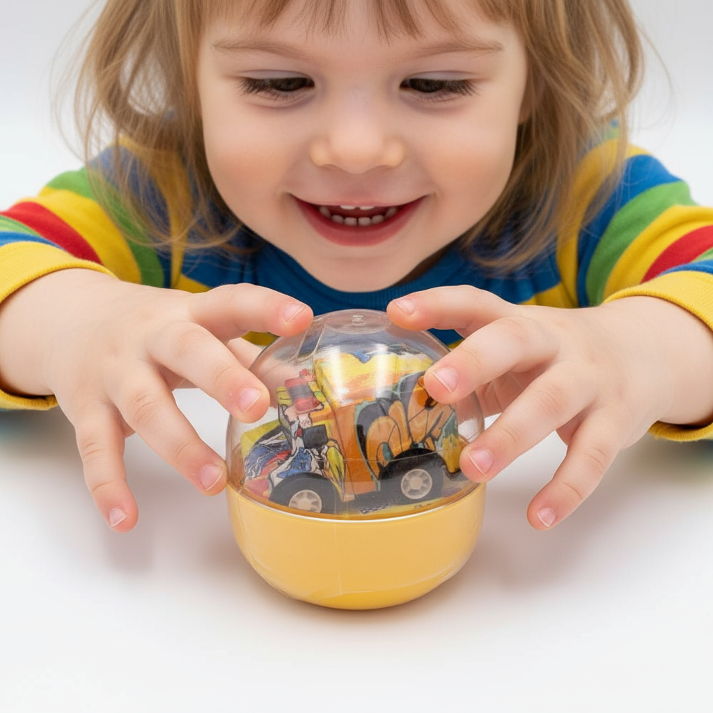 Mini masinuta diecast in capsula