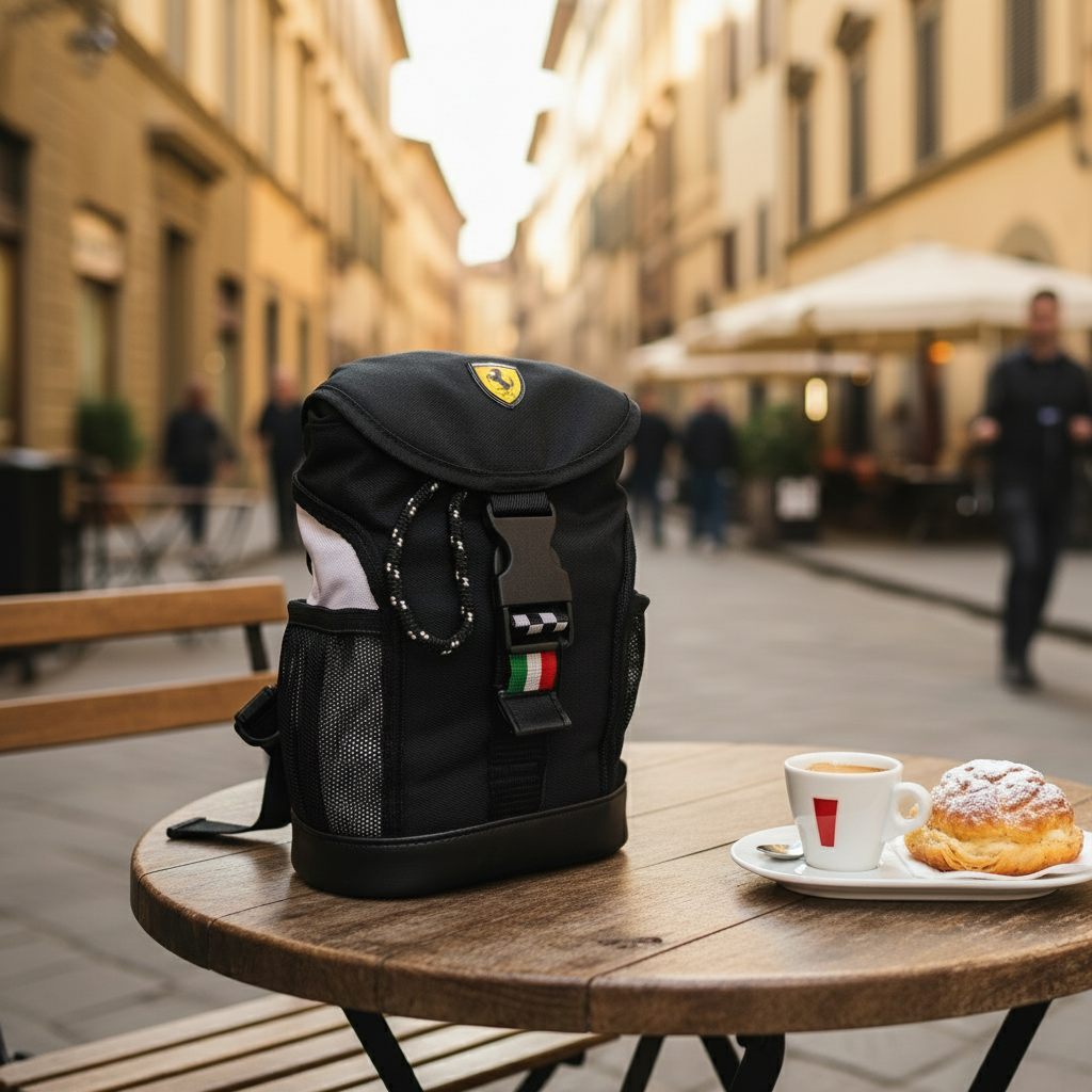 Mini rucsac Ferrari, un fan Ferrari va aprecia in mod deosebit acest produs
