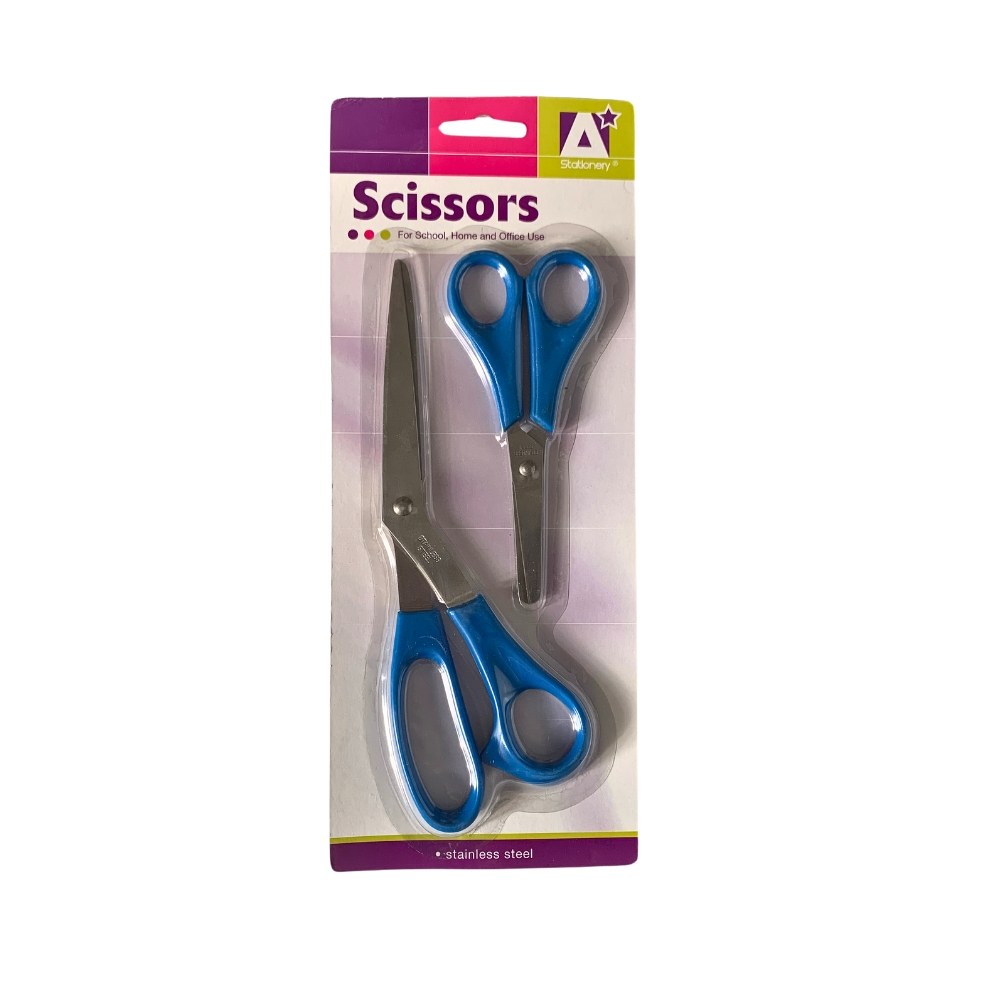 Set 2 foarfeci pe blister