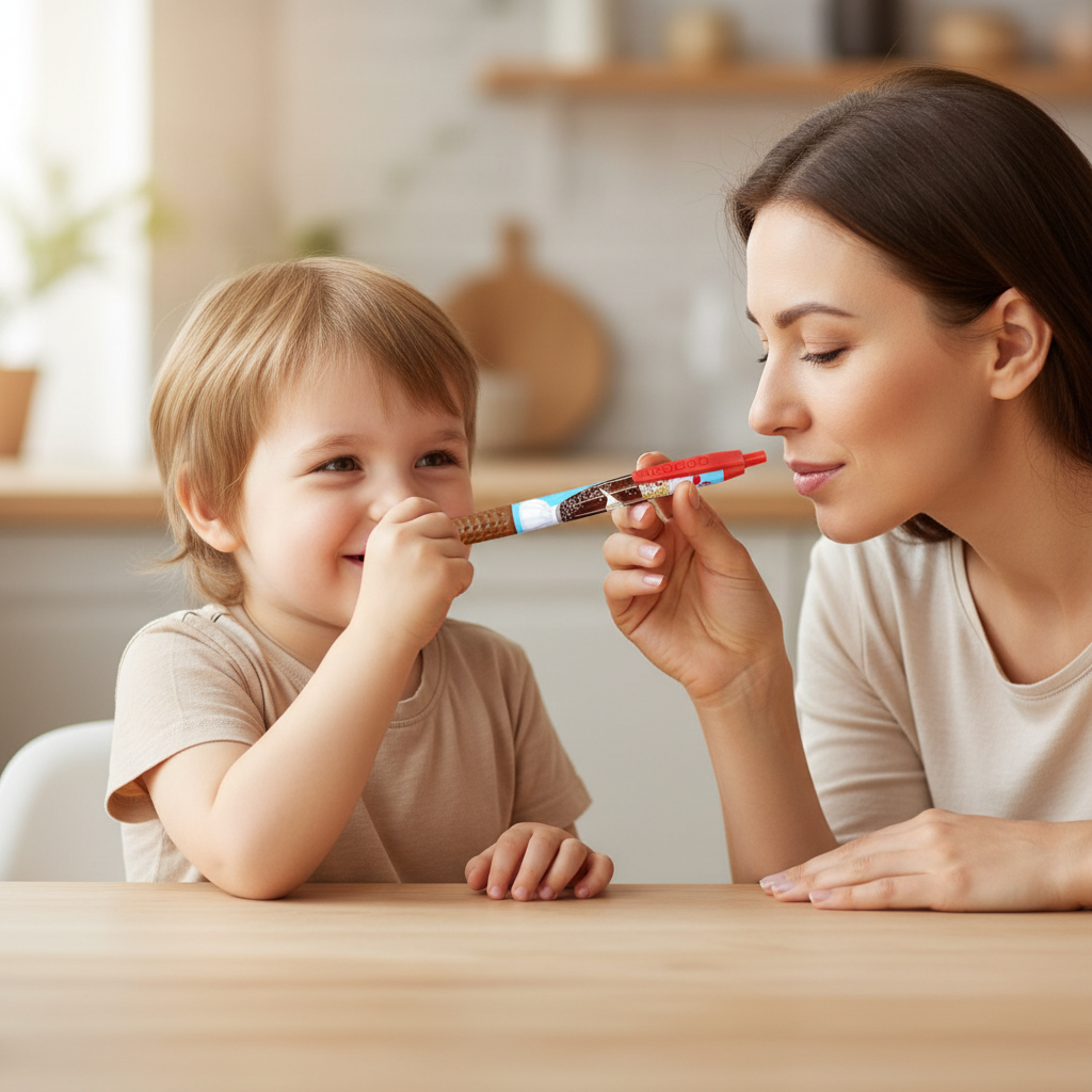 Set 3 Pixuri parfumate Snifty, au mine negre si miros de Root beer