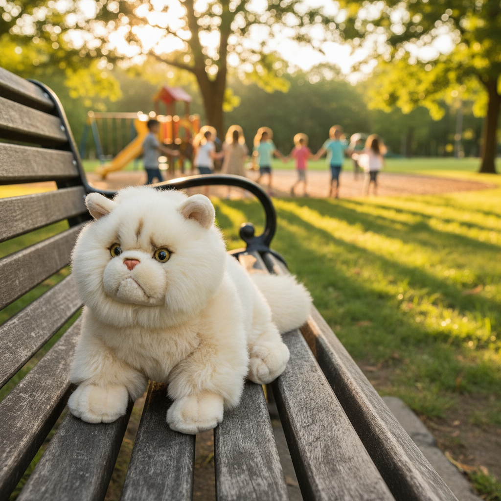 Jucarie plus Pisica Persana te face sa zambesti oriunde o zărești 