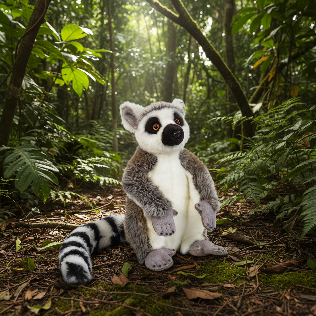 Jucărie copii Lemur de plus 30 cm