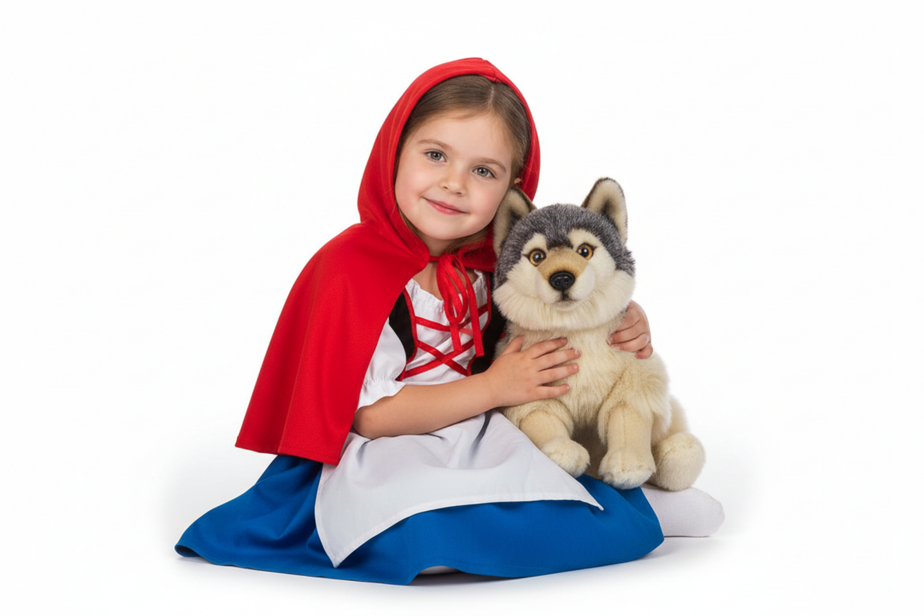 Jucărie copii Lup de plus 25 cm – Lelly, ediție limitată