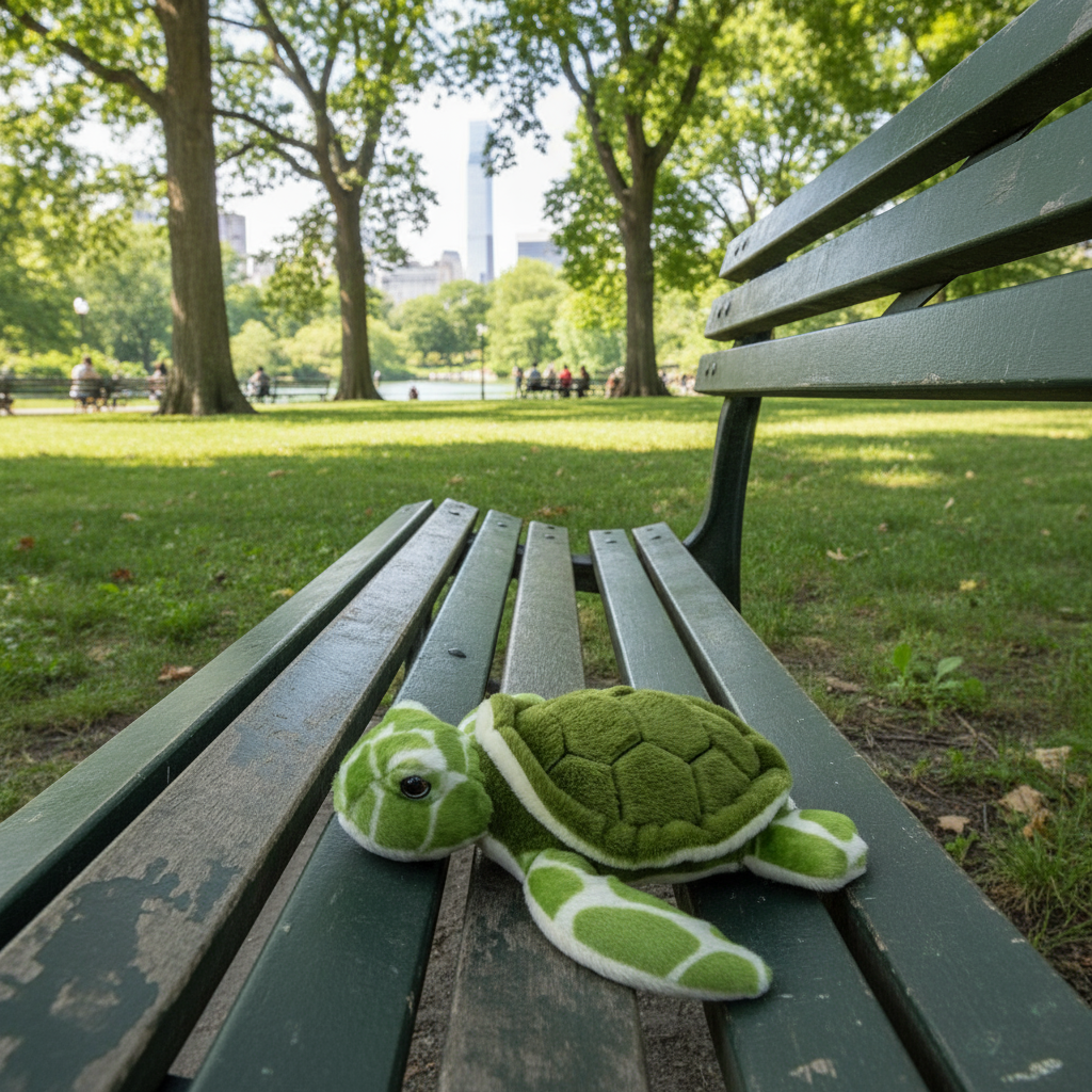 Țestoasă de pluș Lelly 25 cm, jucărie moale din colecția premium pentru copii.