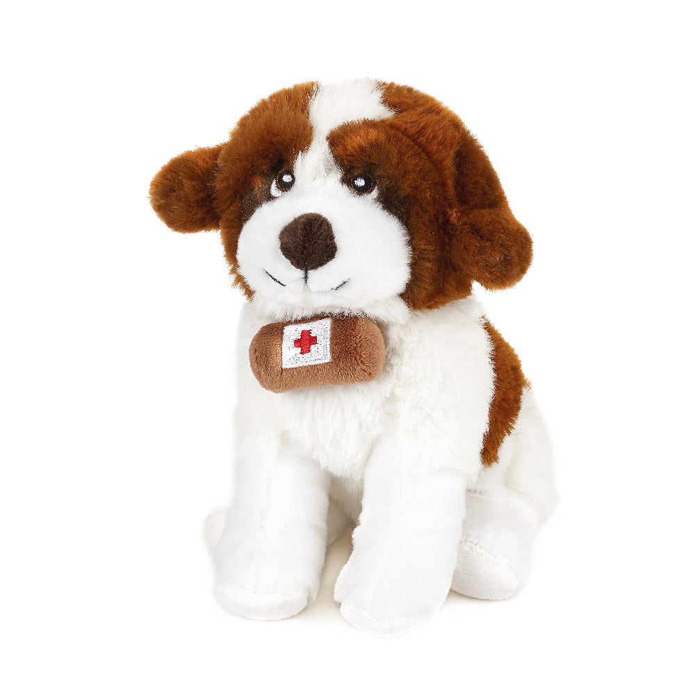 Jucărie copii Jucărie copii Catel de plus Saint Bernard mediu 22 cm