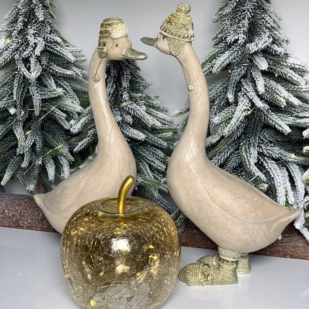 Gasca decorativa cu caciulita 28 cm