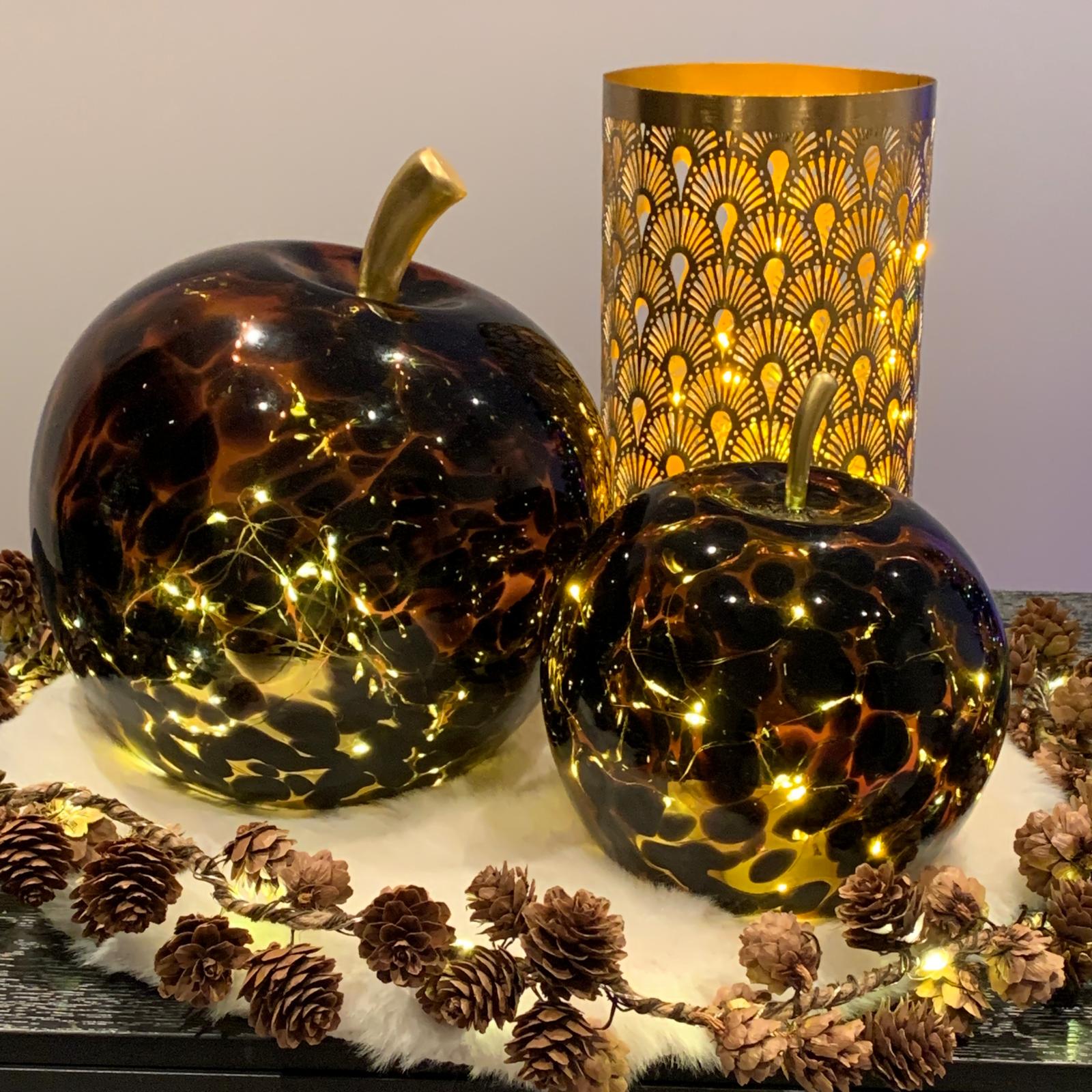 Mar maro decorativ mare cu 30 de leduri cu tmer