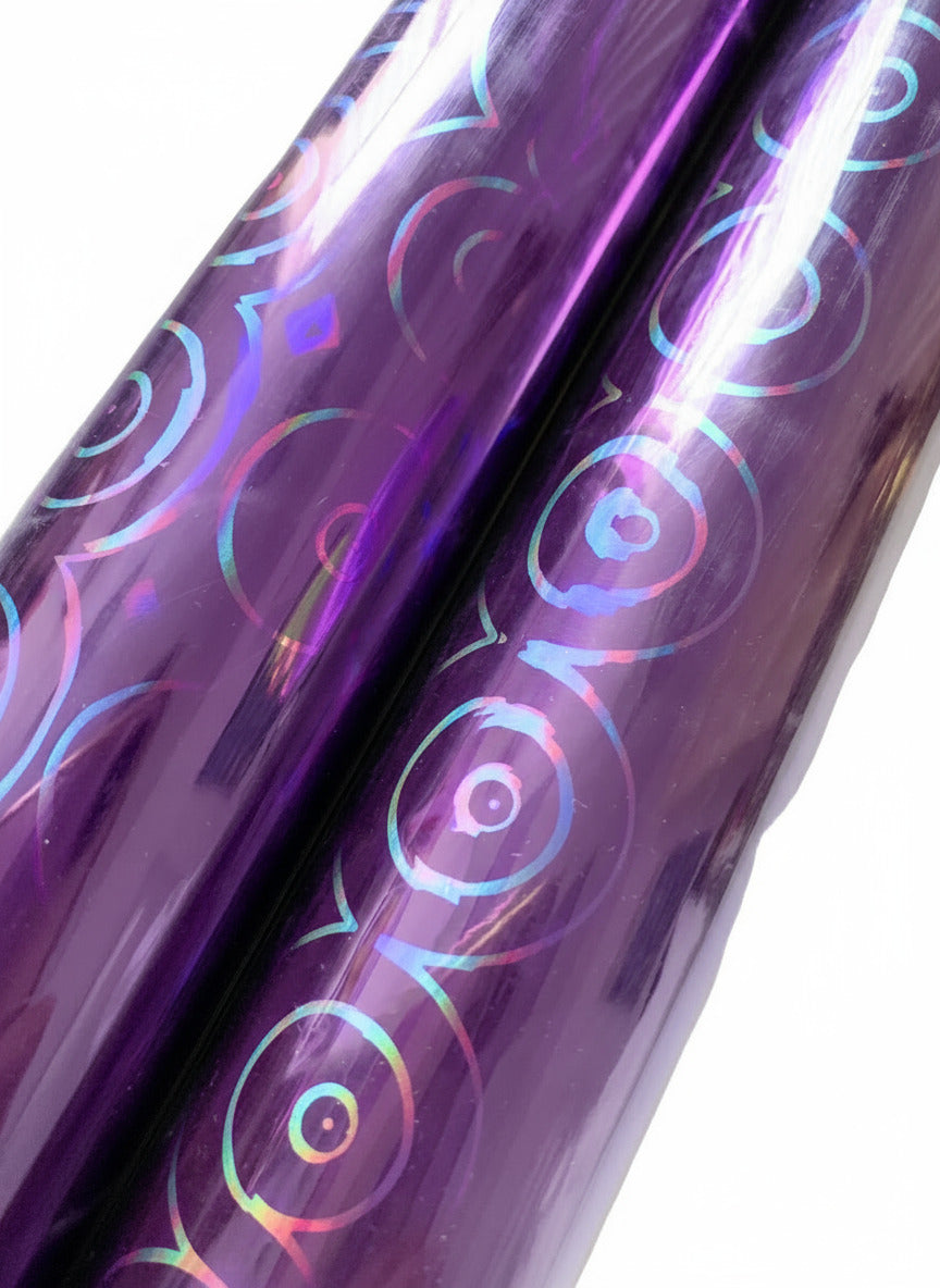 Hartie de impachetat mov 300x70 cm