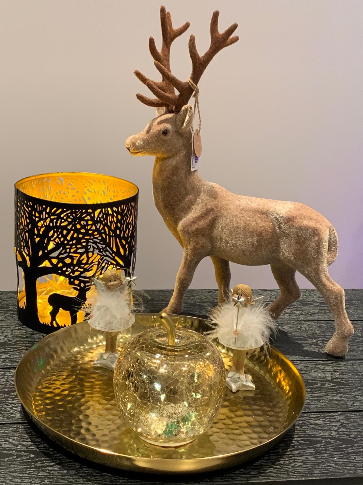 Ingeras cu pene albe 11 cm