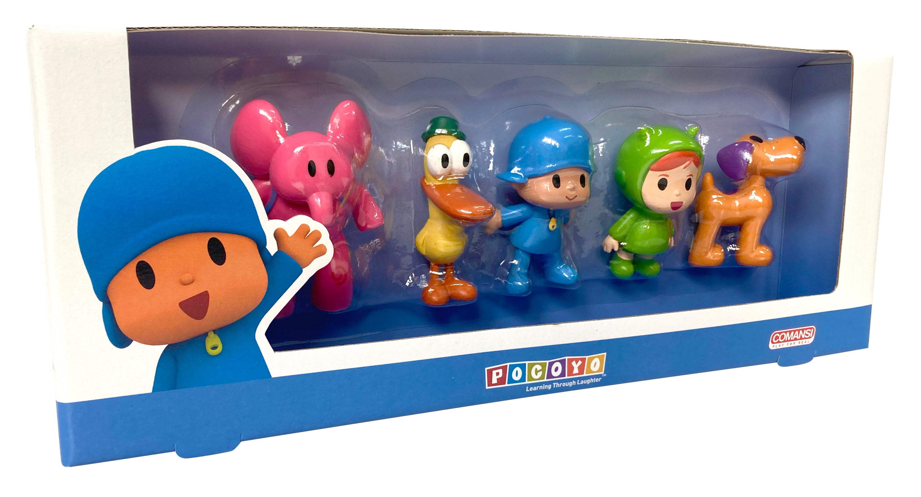 Set 5 Figurine Pocoyo