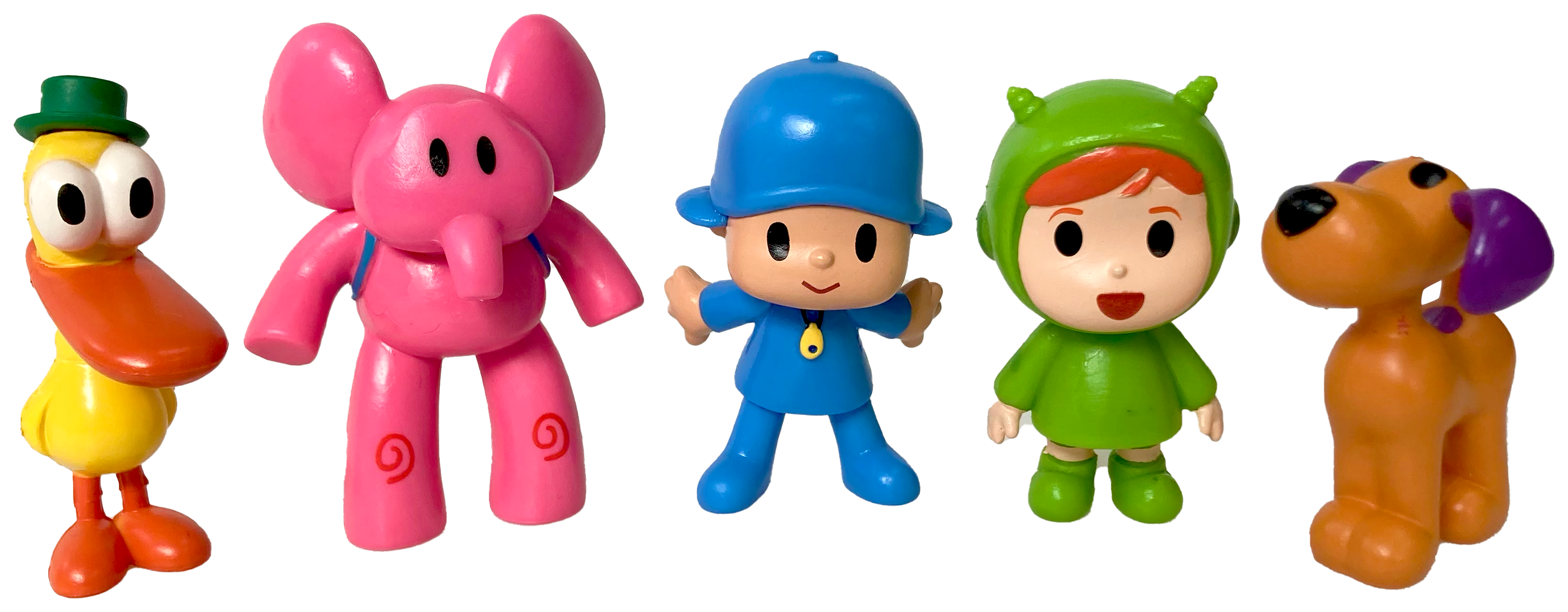 Set 5 Figurine Pocoyo