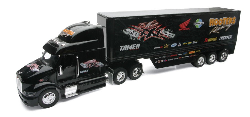 Camion diecast Peterbilt Honda Hooters Racing