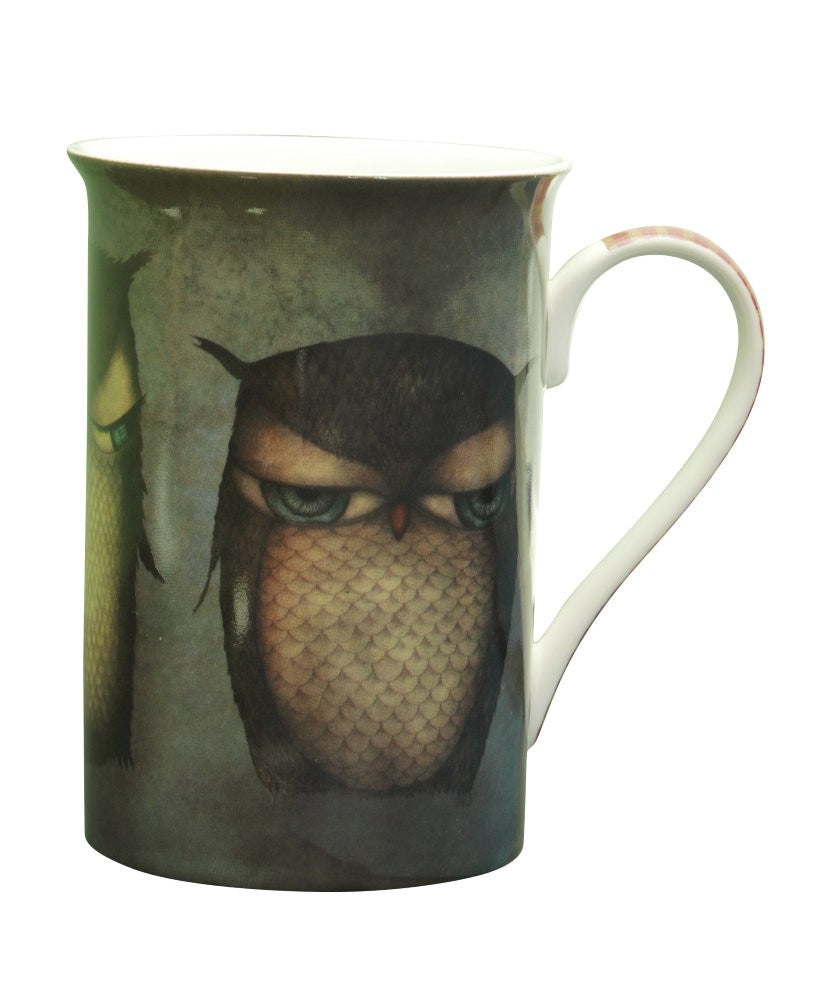 Cana portelan Grumpy Owl