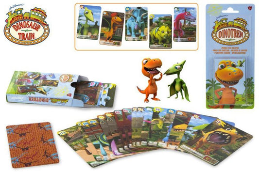 Carti de joc pentru copii Dinotren - Nitzi.ro