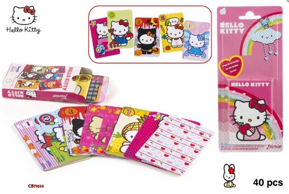 Carti de joc pentru copii Hello Kitty