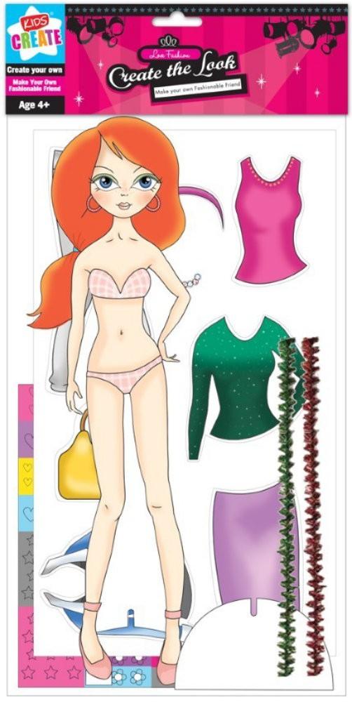 Set de creatie hainute pentru prietena ta-Kids Create - Nitzi.ro