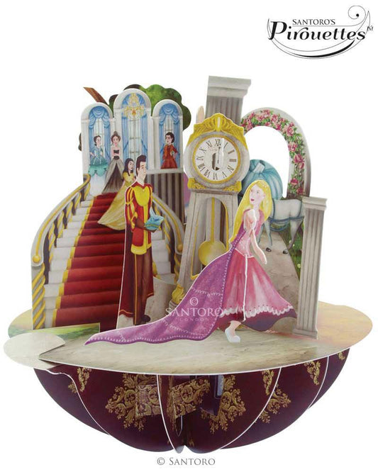 Felicitare 3D Pirouettes Printese - Nitzi.ro