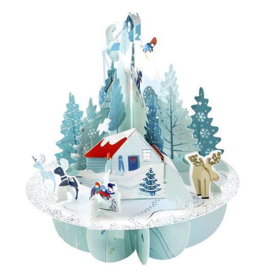 Felicitare 3D Pirouettes Winter wonderland - Nitzi.ro