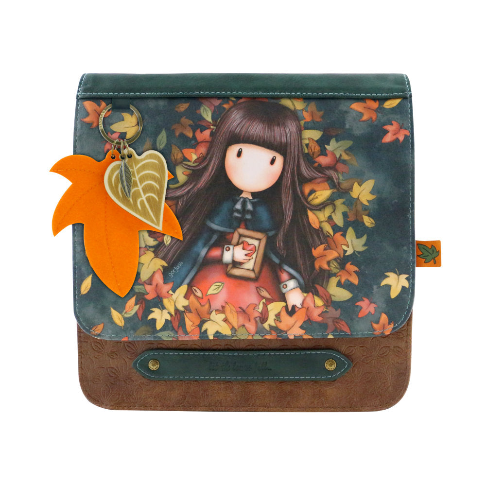 Geanta fashion Gorjuss Autumn Leaves cu clapeta