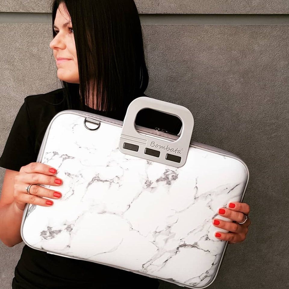 Geanta lux business laptop 15,6 Bombata Carrara