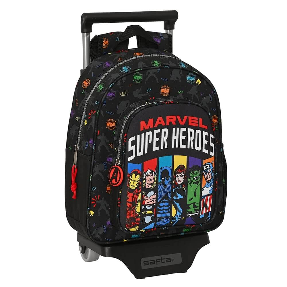 Troler scoala clasa 0 Avengers Super Heroes - Nitzi.ro