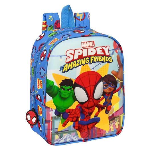 Ghiozdan gradinita Spiderman Team Up - Nitzi.ro