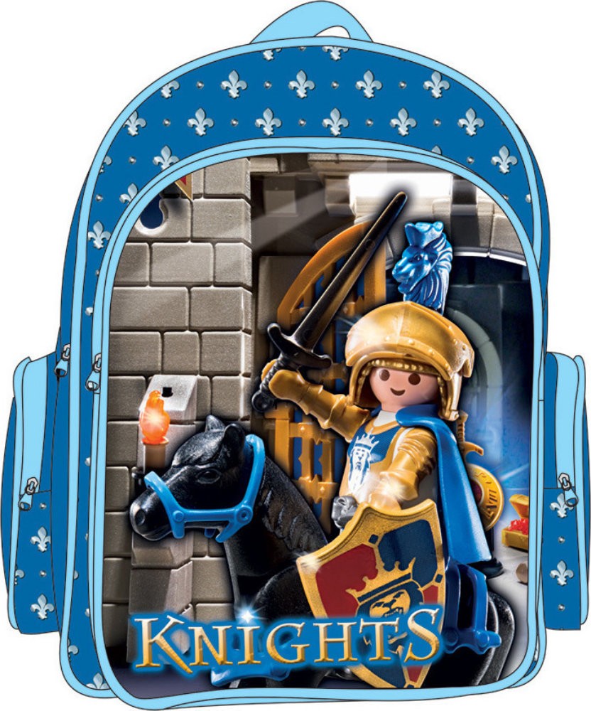 Ghiozdan gradinita Playmobil Cavaleri