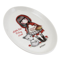 Farfurie ceramica Gorjuss Little Red Riding Hood