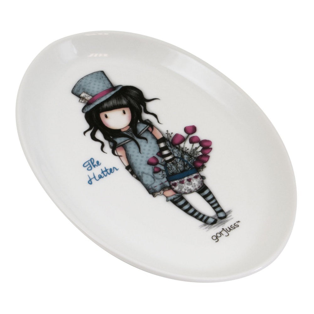 Farfurie ceramica Gorjuss The Hatter