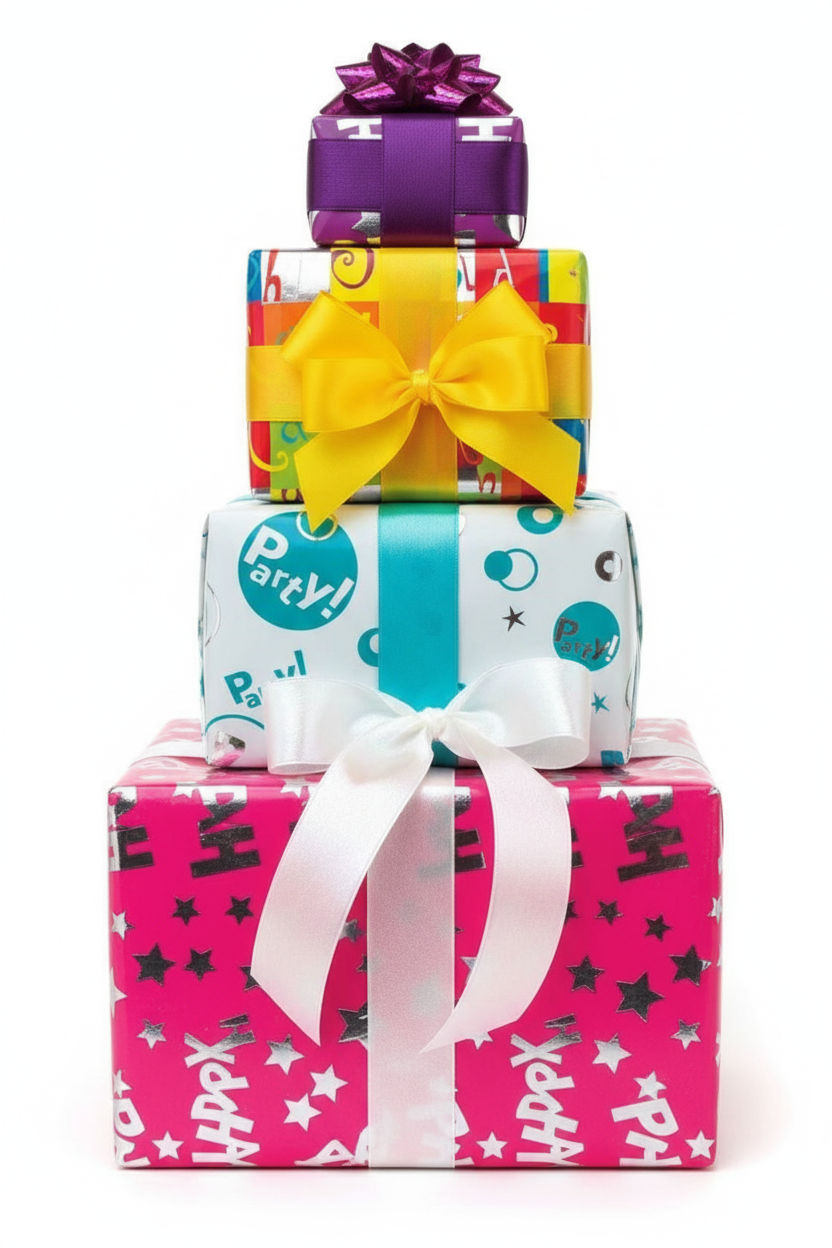 Folie pentru Cadouri Culori Metalice – 4 metri. Surprinde-i pe prieteni cu cadourile tale