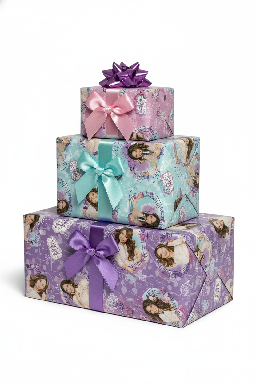 Hartie pentru cadouri Violetta 200x70cm