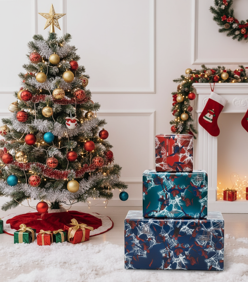 Hartie pentru cadouri Spiderman 200 x 70 cm