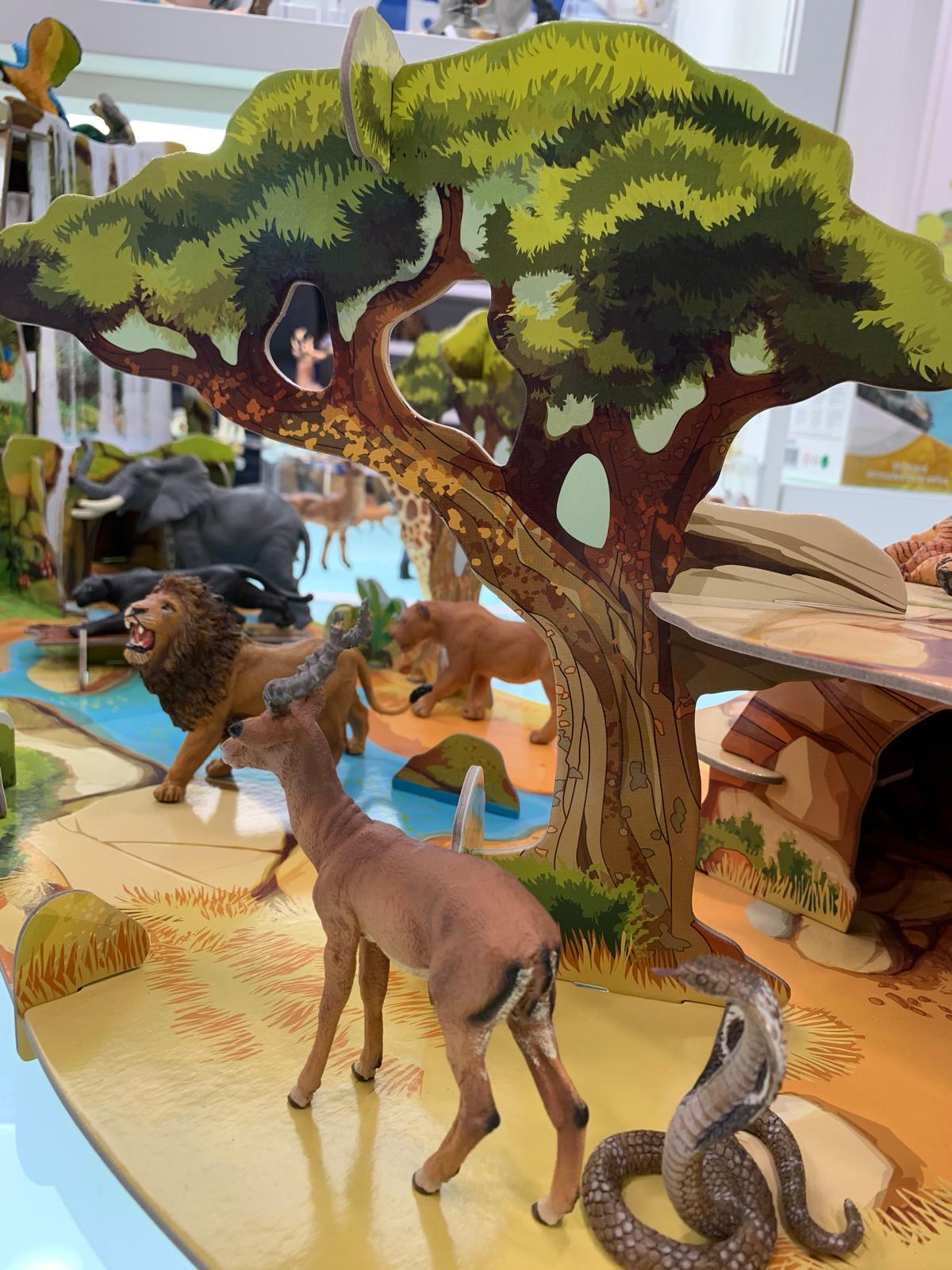 Impala-figurina realistica de doar 11 cm dar esentiala pentru a stdia animalele de savana