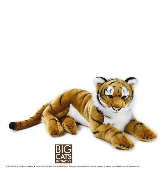 Jucarie din plus National Geographic Tigru 65cm - Nitzi.ro