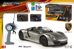 Jucarie masina Porsche 918 Spyder Concept cu radiocomanda 1:16