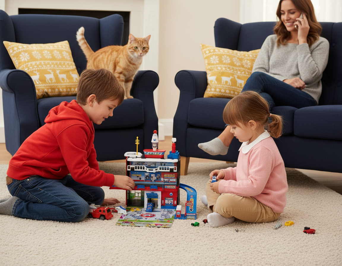 Jucarie Statie de Politie Comanda Centrala