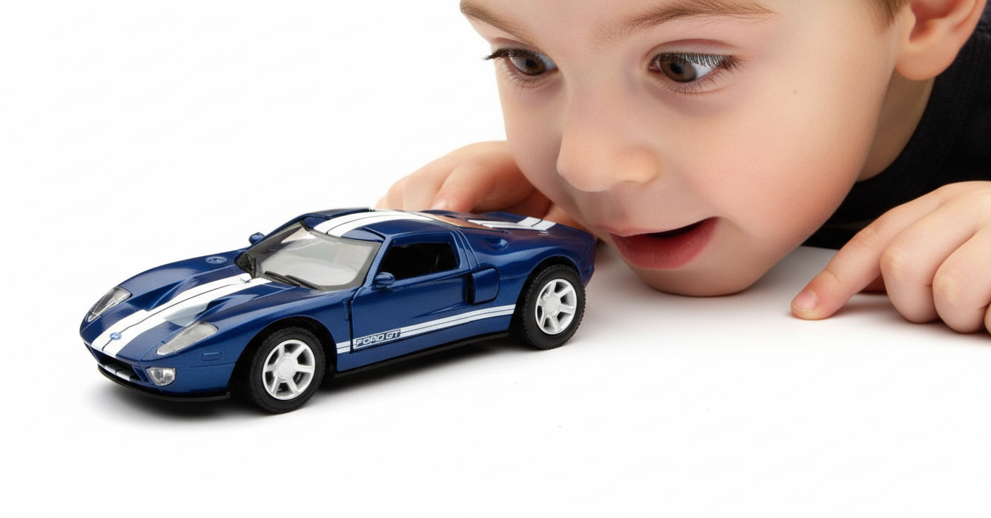 Jucarie Masinuta diecast Ford GT 2005, scara 1:32