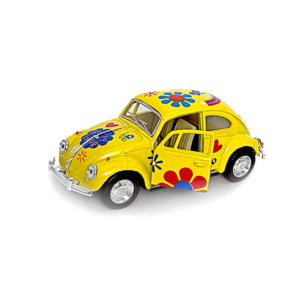 Masina metalica Volkswagen Beetle Flower Power 1967