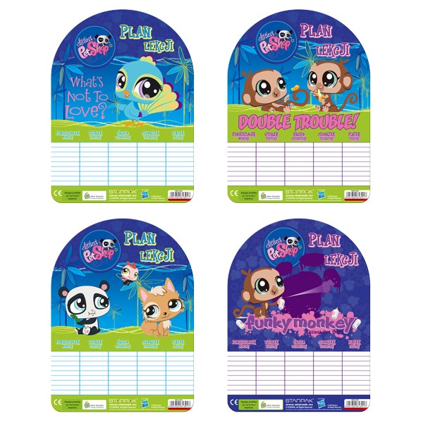 Orar scolar A5 Littlest Pets Shop