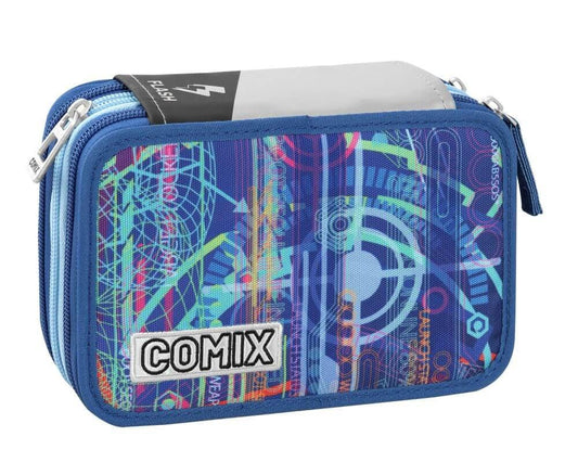 Penar cu rechizite Comix Flash Cyber - Nitzi.ro