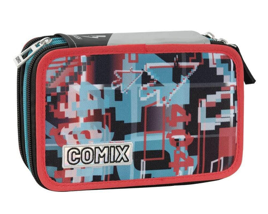 Penar cu rechizite Comix Flash Glitch - Nitzi.ro